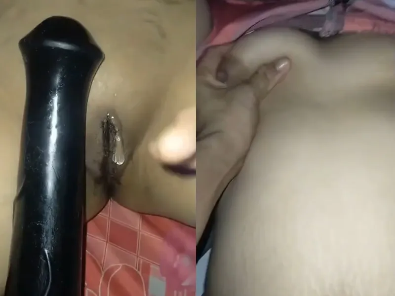 Bồ xinh tươi vú to lỗ lồn múp tự sướng bằng sextoy cực sướng